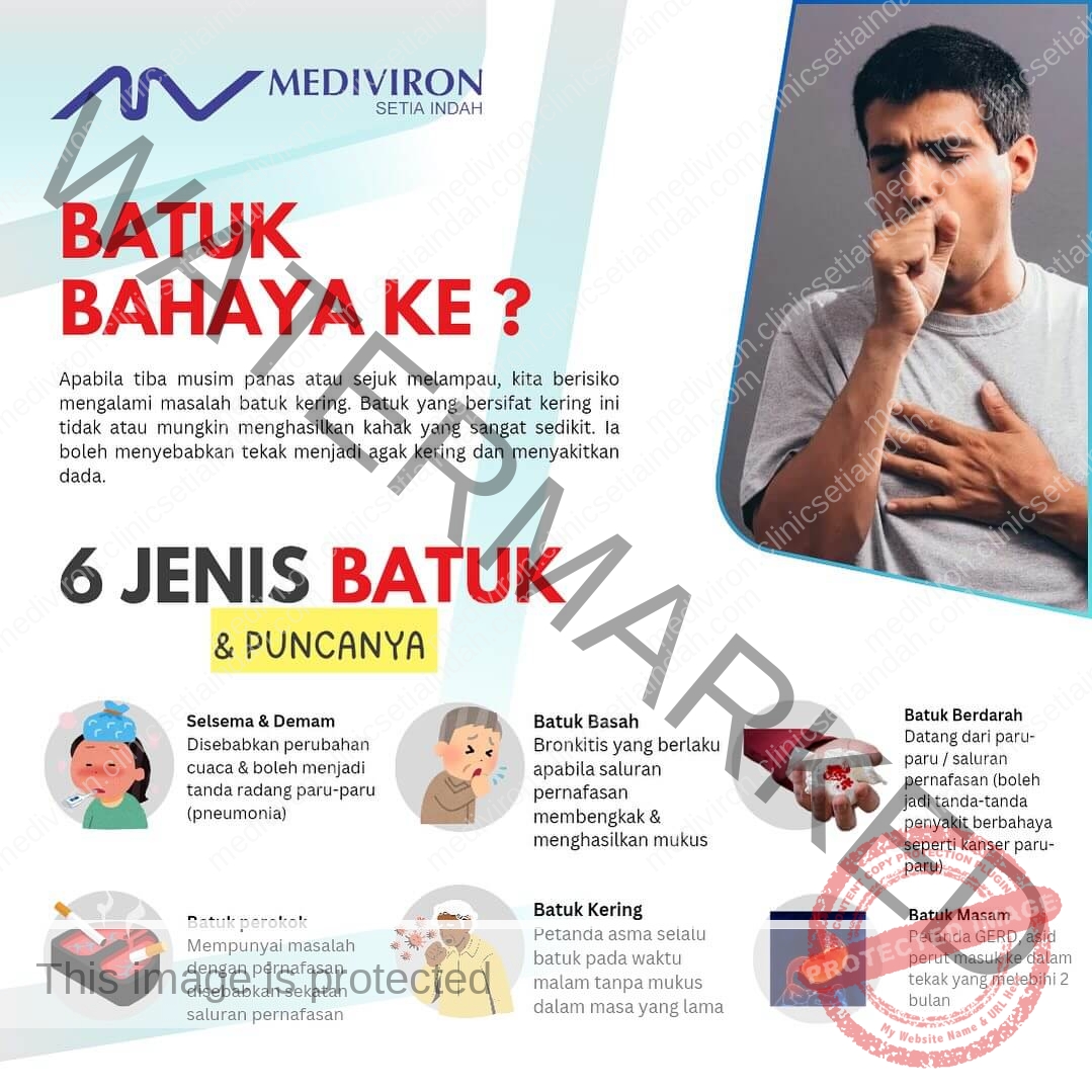 jenis dan punca batuk